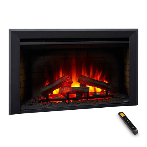 SimpliFire 35" Traditional Electric Built-In Fireplace Insert SimpliFire
