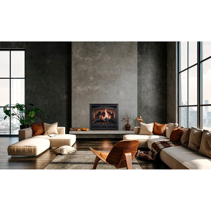 SimpliFire 36" Black Chateau Forge Front for Inception 36" Series SimpliFire