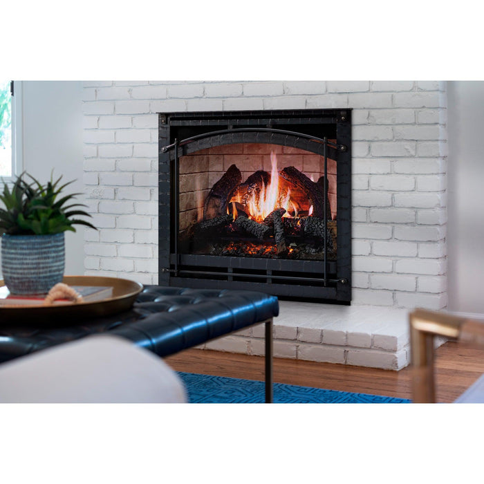 SimpliFire 36" Black Chateau Forge Front for Inception 36" Series SimpliFire