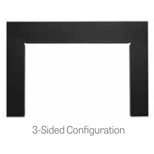 SimpliFire 42" x 29" 4-Sided Small Surround with Removable Bottom Piece SimpliFire