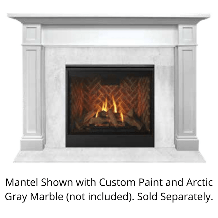SimpliFire Acadia B-Size Prime MDF Flush Mantel SimpliFire