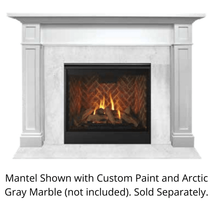 SimpliFire Acadia B-Size Unfinish Maple Flush Mantel SimpliFire