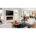 SimpliFire Allusion 60" Linear Electric Recessed Fireplace SimpliFire