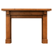 SimpliFire Battlefield B-Size Prime MDF Flush Mantel SimpliFire