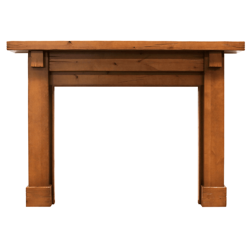 SimpliFire Battlefield B-Size Unfinished Maple Flush Mantel SimpliFire