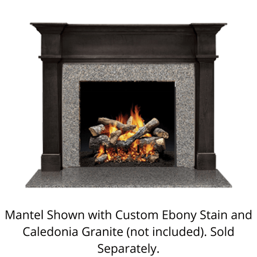 SimpliFire Bellevue B-Size Unfinished Maple Flush Mantel SimpliFire