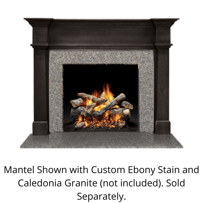 SimpliFire Bellevue B-Size Unfinished Maple Flush Mantel SimpliFire