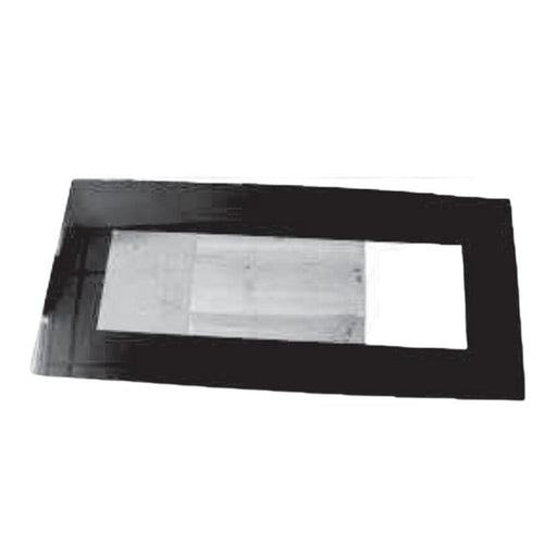 SimpliFire Black Front Glass for 38" Linear Wall-Mount Electric Fireplace SimpliFire