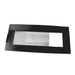 SimpliFire Black Front Glass for 38" Linear Wall-Mount Electric Fireplace SimpliFire