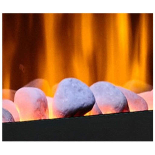 SimpliFire Ceramic White Stones Media for Allusion Fireplace SimpliFire