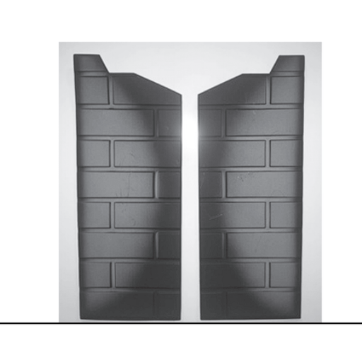 SimpliFire Decorative Side Panels for 25" Electric Insert Fireplace SimpliFire