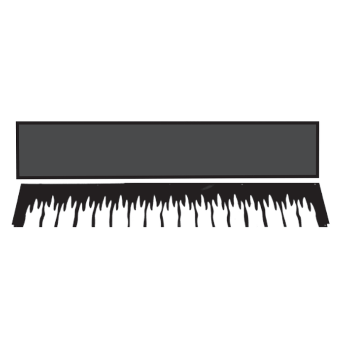 SimpliFire Flame Screen for 55" Scion Trinity Fireplace SimpliFire