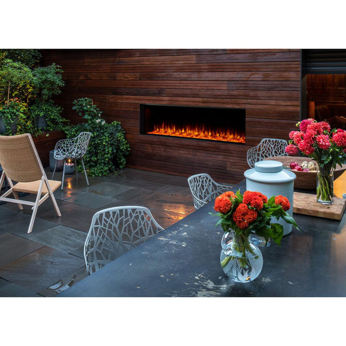 SimpliFire Forum 55" Outdoor Electric Fireplace SimpliFire