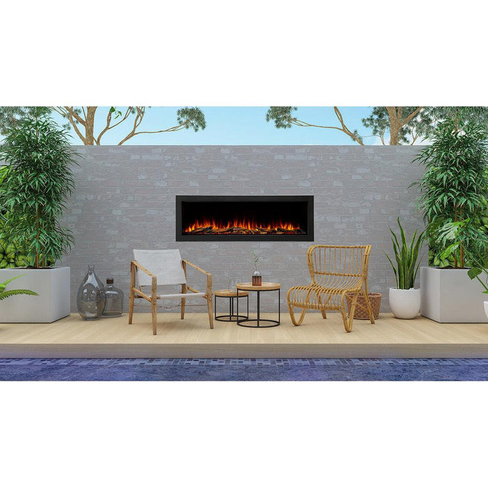SimpliFire Forum 55" Outdoor Electric Fireplace SimpliFire