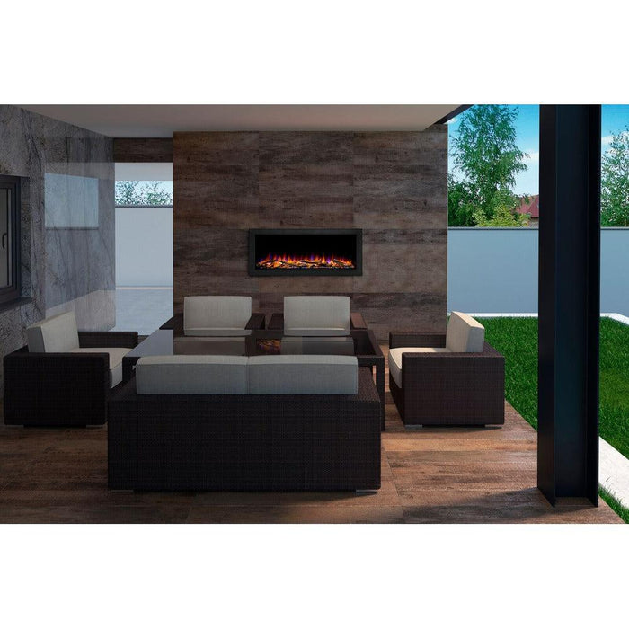 SimpliFire Forum 55" Outdoor Electric Fireplace SimpliFire