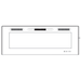 SimpliFire Front Glass for 48" Allusion Fireplace SimpliFire
