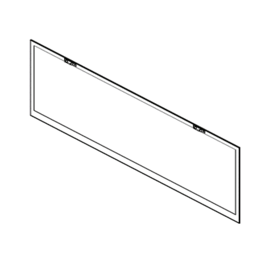 SimpliFire Front Glass for 50" Allusion Platinum Fireplace SimpliFire