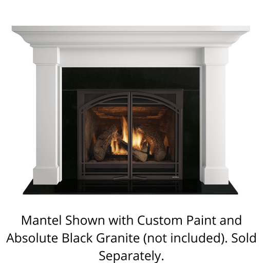 SimpliFire Kenwood B-Size Unfinished Maple Flush Mantel SimpliFire