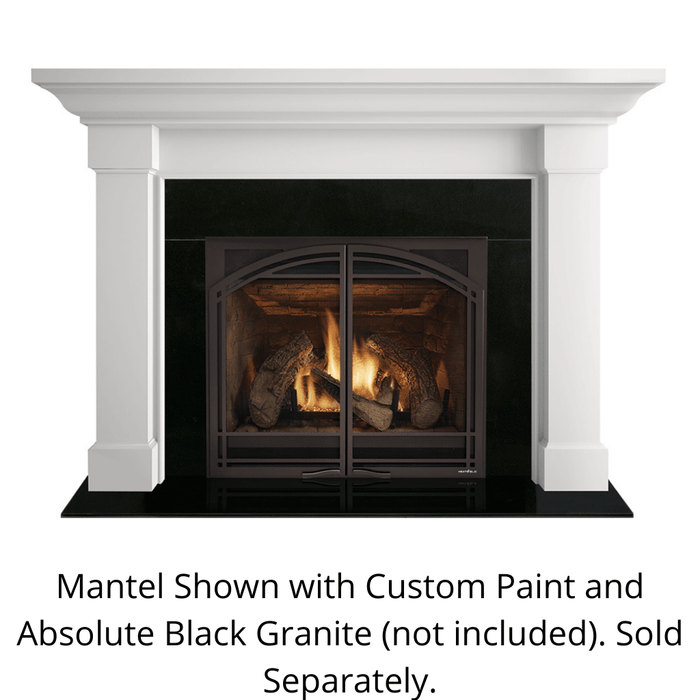 SimpliFire Kenwood B-Size Unfinished Maple Flush Mantel SimpliFire