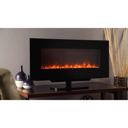 SimpliFire Modern 38" Linear Electric Wall Mount Fireplace SimpliFire