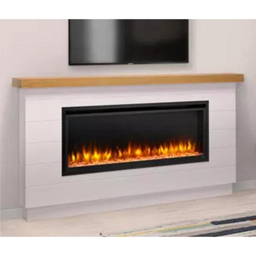 SimpliFire Modern Farmhouse Style Boyd Build-Out Kit for 50" Allusion Platinum SimpliFire