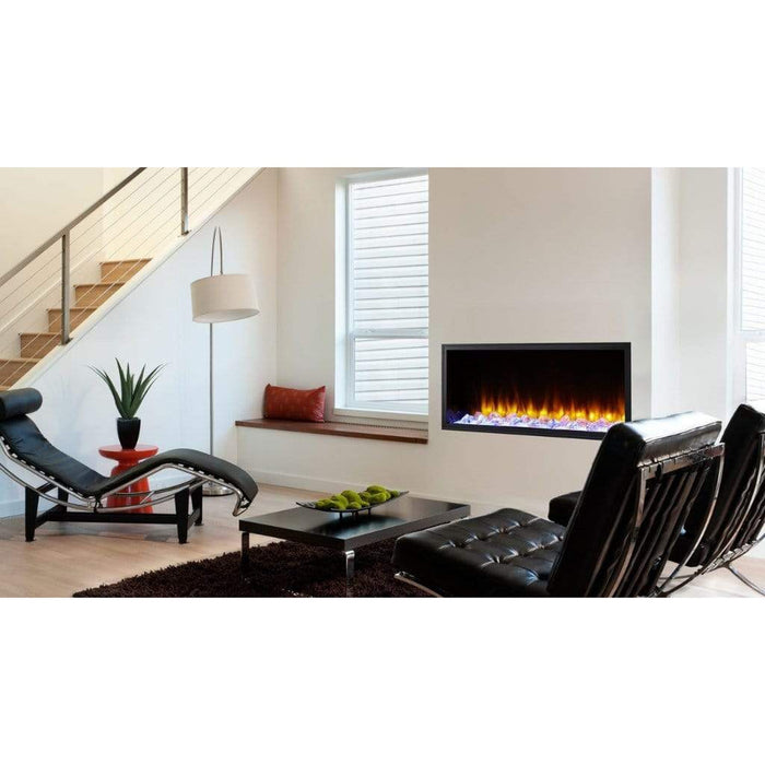 SimpliFire Scion 78" Linear Electric Built-In Fireplace SimpliFire