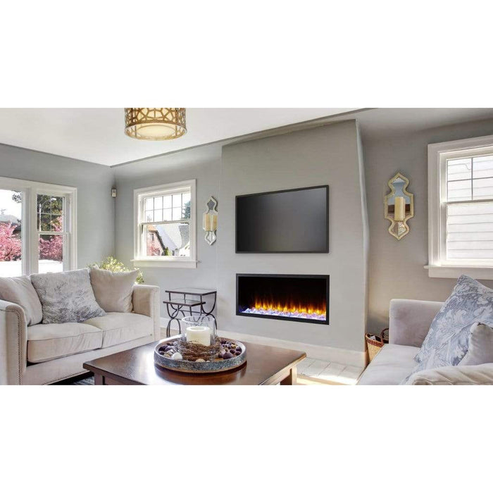 SimpliFire Scion 78" Linear Electric Built-In Fireplace SimpliFire