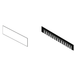 SimpliFire Screen and Flame Screen for 72" Allusion Platinum Fireplace SimpliFire