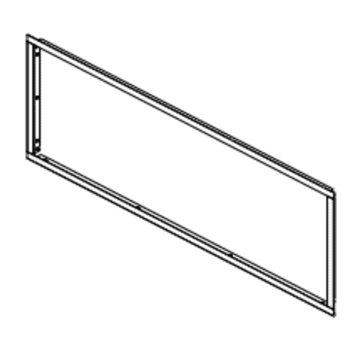 SimpliFire Trim Kit for 50" Allusion Platinum Fireplace SimpliFire