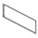 SimpliFire Trim Kit for 50" Allusion Platinum Fireplace SimpliFire