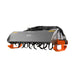72” Skid Steer Rotary Tiller Attachment 6in Depth Rototiller Cultivator 18.5-23.8gal/min , HRT72