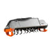72” Skid Steer Rotary Tiller Attachment 6in Depth Rototiller Cultivator 18.5-23.8gal/min , HRT72