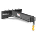 Adjustable Skid Steer Crane Jib Attachment, Manual Telescopic Manual Telescoping 6 FT - 10 FT, 5000 lbs Max Capacity, SSCJ50
