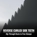 48" Skid Steer Stump Bucket Wrecker with Universal Quick Attach, Bolt- — dimensions diagram