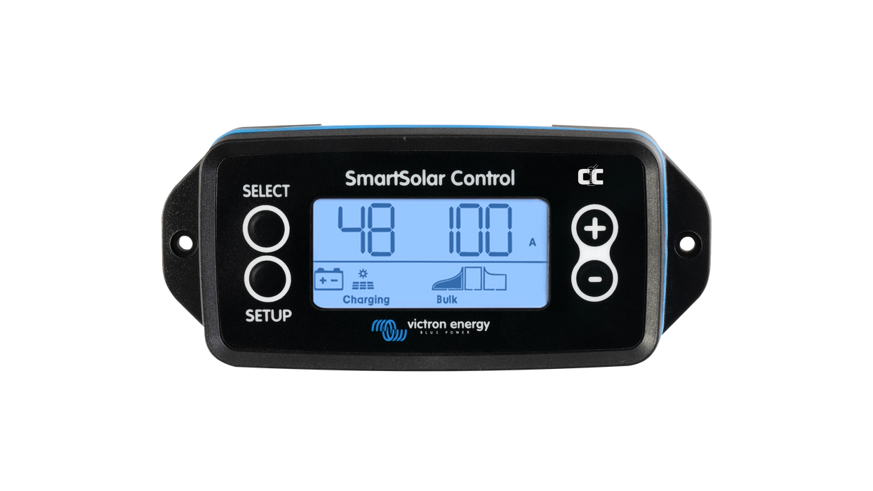 Victron Energy SmartSolar pluggable control display, lit screen