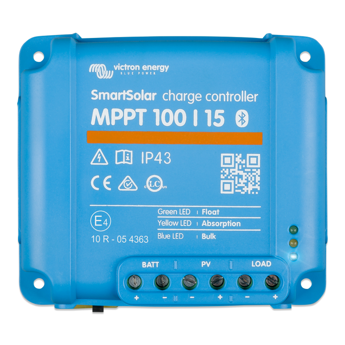 Victron SmartSolar Bluetooth MPPT Solar Charge Controllers