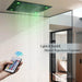 Cascada 23"x31" Rainfall Shower Head WiFi & Alexa Integration Remote LED Lights 5 Modes - Features