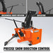 48" 3 Point PTO Snow Blower 24" Impeller Diameter 360° Snow Chute (PTO Shaft Included with Slip Clutch),  20-45 HP,  TSB48T