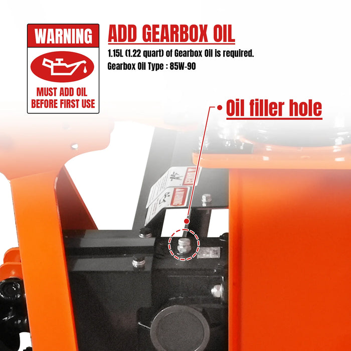 60" 3 Point PTO Snow Blower 24" Impeller Diameter 360° Snow Chute (PTO Shaft Included with Slip Clutch),  25-65 HP,  TSB60T