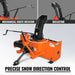 72" 3 Point PTO Snow Blower 24" Impeller Diameter 360° Snow Chute (PTO Shaft Included with Slip Clutch),  30-75 HP,  TSB72T