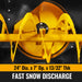 72" Snow Blower in-use view