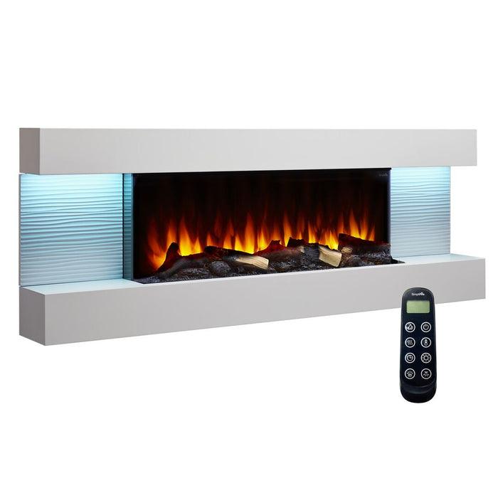 SimpliFire Format 36" Linear Electric Wall Mount Fireplace SimpliFire
