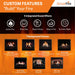 SimpliFire Inception 36" Built-In Electric Fireplace SimpliFire