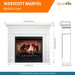 SimpliFire Inception 36" Built-In Electric Fireplace SimpliFire