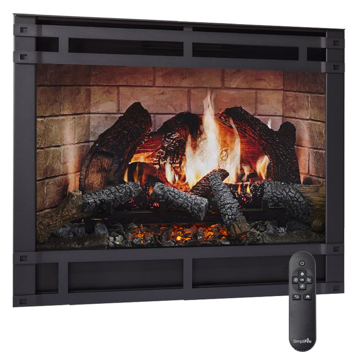SimpliFire Inception 36" Built-In Electric Fireplace SimpliFire