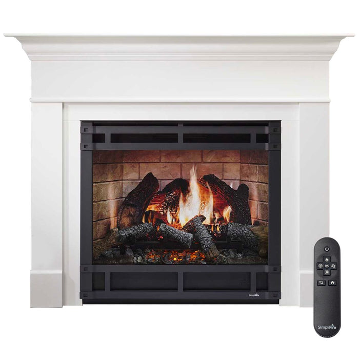 SimpliFire Inception 36" Built-In Electric Fireplace SimpliFire