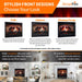 SimpliFire Inception 36" Built-In Electric Fireplace SimpliFire