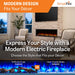 SimpliFire Scion 55" Linear Electric Built-In Fireplace SimpliFire