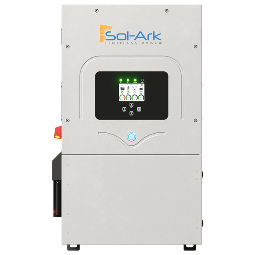 Green Vista Living Sol-Ark 12K EMP Hardened | All-In-One Pre-Wired Hybrid Solar Inverter | 120/240/208V 48V... - Side View