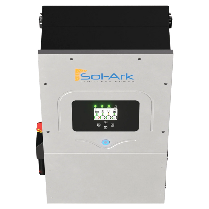 Green Vista Living Sol-Ark 12K EMP Hardened | All-In-One Pre-Wired Hybrid Solar Inverter | 120/240/208V 48V... - Dimensions